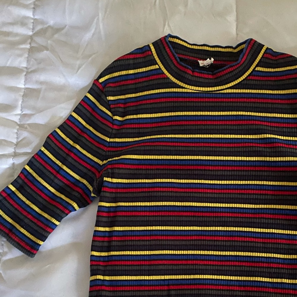 Levi striped turtle neck shirt
